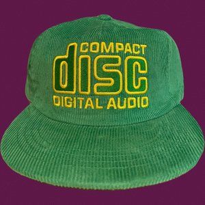 Collector's Edition Compact Disc Cap Corduroy Green